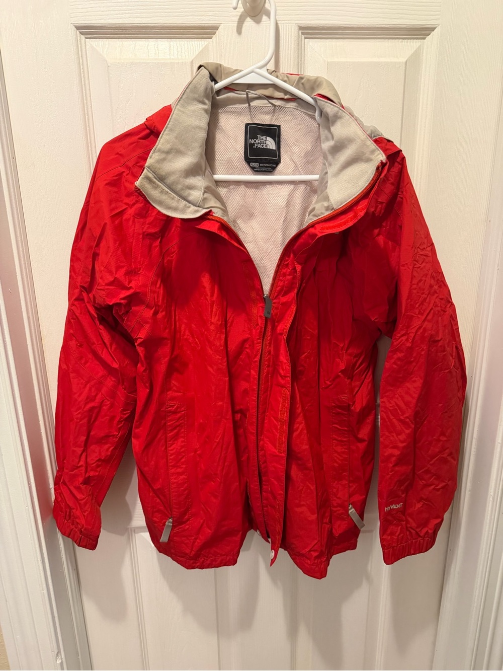 The North Face Boys' Red Lightweight Windbreaker Jacket